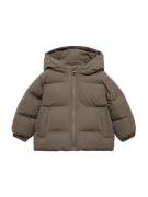 MANGO KIDS Vinterjakke 'ALPES'  khaki