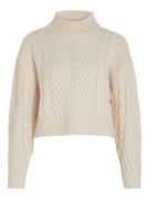 VILA Pullover 'Apoline'  beige