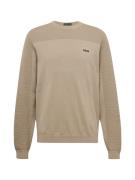 BOSS Pullover 'Momentum'  mørkebeige / sort