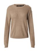 VERO MODA Pullover 'VMNEWLEXSUN'  mørkebeige