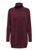 ONLY Pullover 'SILJA'  bordeaux