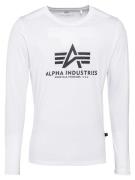 ALPHA INDUSTRIES Bluser & t-shirts  sort / offwhite