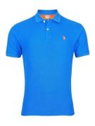 U.S. POLO ASSN. Bluser & t-shirts  blå / orange