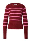 ONLY Pullover 'ONLPIUMO'  fuchsia / carminrød