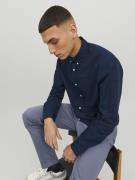 JACK & JONES Skjorte 'JJEOxford'  navy