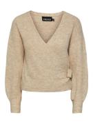 PIECES Cardigan 'ELLEN'  beige-meleret