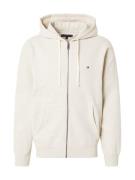 TOMMY HILFIGER Sweatjakke 'ESSENTIAL'  beige-meleret