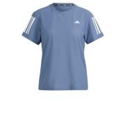 ADIDAS PERFORMANCE Funktionsbluse 'Own The Run'  blå / hvid