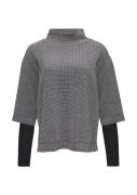 s.Oliver BLACK LABEL Pullover  grå / sort