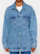 Trendyol Overgangsjakke  blue denim