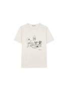 Scalpers Bluser & t-shirts 'Memories'  sort / offwhite