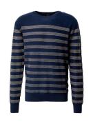 INDICODE JEANS Pullover 'Pancake'  marin / mudderfarvet