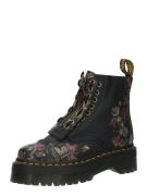 Dr. Martens Støvletter 'Sinclair'  grøn / hindbær / rød / sort