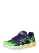 SKECHERS Sneakers 'FLEX-GLOW BOLT'  navy / gul / grøn / hvid