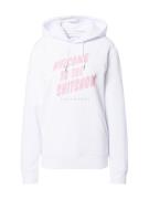 EINSTEIN & NEWTON Sweatshirt 'Shitshow Brun Hilde'  beige / pink / hvi...