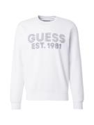 GUESS Sweatshirt 'BEAU'  navy / hvid