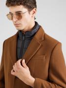 SELECTED HOMME Overgangsfrakke 'SLHNew Joseph'  cognac / sort