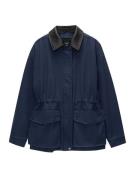 Pull&Bear Overgangsjakke  navy / sort