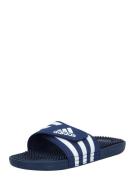 ADIDAS SPORTSWEAR Strand-/badesko 'Adissage'  natblå / hvid