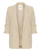 SOAKED IN LUXURY Blazer 'Shirley'  lysebeige