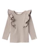 NAME IT Bluser & t-shirts  mørkebrun / taupe