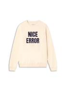 Thinking MU Sweatshirt 'Nice error'  mørkeblå / grå / offwhite