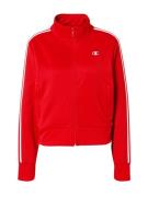 Champion Authentic Athletic Apparel Sweatjakke  rød / hvid