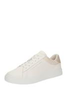 TOMMY HILFIGER Sneaker low 'Essential Court'  beige / camel / elfenben