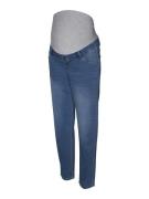 Vero Moda Maternity Jeans 'VMMZia'  blue denim / grå-meleret