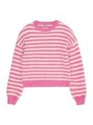 KIDS ONLY Pullover 'Piumo'  lys pink / hvid