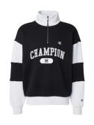 Champion Authentic Athletic Apparel Sweatshirt  lysegrå / sort