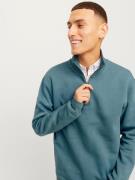 JACK & JONES Sweatshirt 'Bradley'  cyanblå