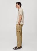 MANGO MAN Bluser & t-shirts 'Lino'  beige