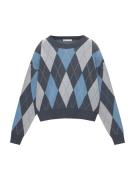 Pull&Bear Pullover  lyseblå / mørkeblå / greige