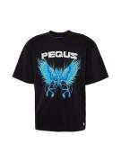 Pequs Bluser & t-shirts  blå / aqua / sort / hvid