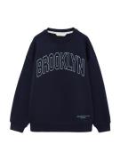 MANGO KIDS Sweatshirt 'BERTO'  navy / pastelblå