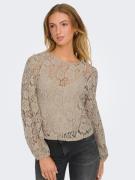 JDY Bluse 'JDYDREAM'  beige