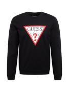 GUESS Sweatshirt 'Audley'  rød / sort / hvid