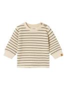 NAME IT Shirts  lysebeige / sort