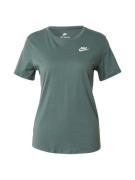 Nike Sportswear Shirts 'Club Essential'  jade / hvid