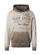 CAMP DAVID Sweatshirt  mudderfarvet / greige