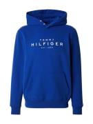 TOMMY HILFIGER Sweatshirt  royalblå / hvid