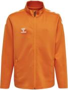 Hummel Sportssweatjakke 'Core Xk Poly'  orange / hvid