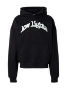 Low Lights Studios Sweatshirt 'Neutron Star'  lyserød / sort / hvid