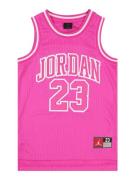 Jordan Funktionsskjorte  lys pink / hvid