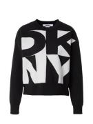 DKNY Pullover  sort / hvid