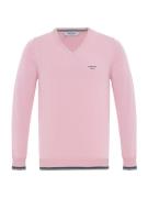 Moxx Paris Pullover 'Maxime'  lysegrå / lys pink / sort