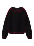 NAME IT Pullover  brandrød / sort