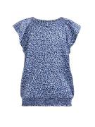 WE Fashion Bluse  navy / lyseblå / lyserød / hvid