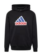 ADIDAS SPORTSWEAR Sweatshirt  blå / mørkerød / sort / hvid